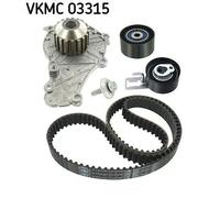 Kit distribuzione + pompa acqua VKMC 03315 SKF per FORD CITROËN VOLVO PEUGEOT