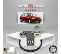 KIT DISTRIBUZIONE + POMPA ACQUA xPEUGEOT 206 1.6 i 65KW 88CV 2000 ->