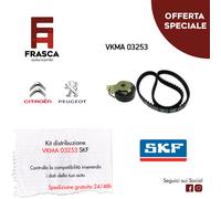 Set di cinghie di distribuzione SKF VKMA 03253