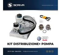 KIT DISTRIBUZIONE WV. + POMPA ACQUA AUDI A4(8K) 2.0 TDI CAG CME CAH