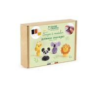 Kit DIY Candele da modellare - Graine Creative - Animali Selvatici - Multicolore - Per Bambini - Materiali Misti