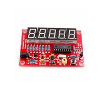 Kit DIY per Contatore di Frequenza Digitale A LED DIY, Oscillatore A Cristallo da 1 Hz A 50 MHz, Display Digitale A Tubo A Cinque Cifre