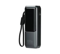 Kit DIY per Power Bank da 100W con Ricarica Veloce PD Ad Alta Potenza, Custodia per Batteria 4-Cella 21700, Porte USB Tipo C per Ricarica
