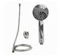 KIT DOCCETTA DOCCINO SOFFIONE BAGNO DOCCIA TONDO CON LACCIO 1,8 MT STAFFA 69320