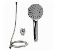 KIT DOCCETTA DOCCINO SOFFIONE DOCCIA BAGNO TONDO CON LACCIO 1,8 MT STAFFA 69322
