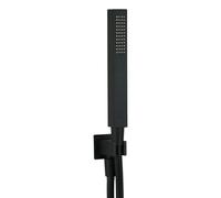 Kit doccetta e presa acqua modello quadro nero opaco Sphera