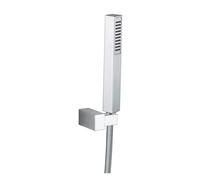Kit doccetta quadro + supporto snodato cromo