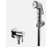 Kit Doccetta Shut Off Idroscopino Con Rubinetto Flessibile E Supporto