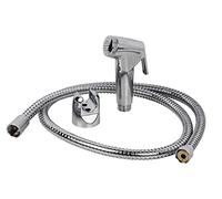 Kit Doccia Cromato | Supporto + tubo | ABS Cromato