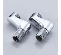 Kit Doccia for Vasca con Piedini in Ottone Adattatore for Rubinetto for da G1/2 Maschio a G3/4 Femmina for Bagno in Bracci oscillanti Regolabili Accessori for Rubinetti,Nero(Chrome)