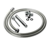 Kit Doccia Intima - Set in Alluminio (Argento)