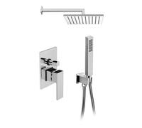 KIT DOCCIA KYRA 1 CROMO Cromo Bracci Soffioni Doccia