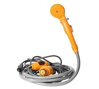 Kit doccia portatile da campeggio, pompa dell'acqua elettrica portatile da 12 V con cavo da 5 metri, 2,5 l/min, per lavaggio auto e pulizia animali domestici