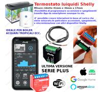 KIT Domotica Boiler temperatura Shelly lettura potenza storico dati temperatura