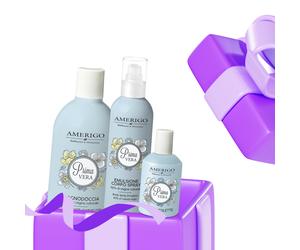 Kit Donna Amerigo Prima Vera Profumo Crema corpo spray bagnodoccia idea regalo
