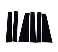 Kit Door Window Pillar Post Cover Trim Gloss Black Fit for Toyota Sienna 11-20