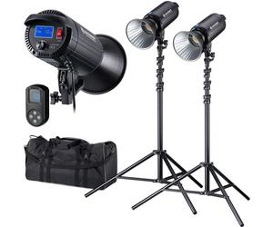 Kit doppio Bresser BR-150S COB LED