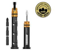 Kit Doppio Inserto Lezyne Barplug (M) - Riparazione Pneumatici Tubeless e Mini Utensile per Ciclisti