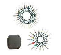 Kit d'outils de retrait des broches de connecteur, kit d'outils de retrait des bornes - Kit d'outils électriques 38x Terminal | Accessori de réparation de voitures, dispositif de dépinage, éjecteur