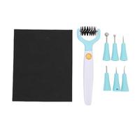 Kit d'outils de sculpture sur papier, kit d'outils de fleurs en papier, multifonctionnel, 8 pièces, outils de nettoyage de matrices de fleurs en papier, portables et conviviaux