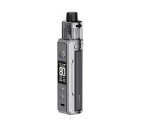 Kit Drag X2 Vape VO-OPOO 80W (Grigio metallo) 18650 Batteria (batteria esclusa) 5ML Cartuccia PnP X DTL Bobina PnP X Coil 0.15/0.3ohm Sigaretta Elettronica Vaporizzatore Originale - No Nicotine