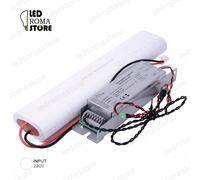 KIT DRIVER DI EMERGENZA LED ACTEC EMLED 10/160 2500 CON BATTERIA NI-CD 12V 2.5AH