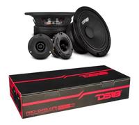 kit DS18 PRO-GM6.4PK sistema 2 vie da 165 mm 140 watt rms 4 ohm spl per auto