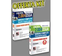 Kit DSGA. Prima e seconda prova scritta - Boccia Pietro
