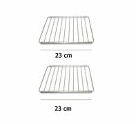 Kit Due Griglie per Fornetto Universali 23 x 23 mm by Marel Shop®