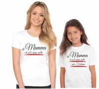 KIT due MAGLIETTE - MADRE E FIGLIA: UNA SOLA