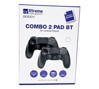 Kit due Plays 4 Wireless Controller XTREME8022804200013 con Bluetooth e ingresso cuffia