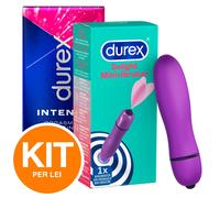 Kit Durex Delight Mini Stimolatore + Intense Orgasmic Gel Lubrificante
