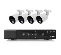 Kit DVR 5MP 4 Canali Analogici + 2 Digitali e 4 telecamere 5 MP con Audio