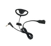 Kit Ear Loop TLKR per ricetrasmittente pin singolo 2.5mm Kit auricolare ear loop con pulsante PTT