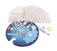 Kit Educativo del Solare per Pittura Fai da Te, Giocattolo Creativo del Solare per Bambini, Migliora Le abilità Pratiche, per Gli Appassionati di Scienza, Materiale Plastico