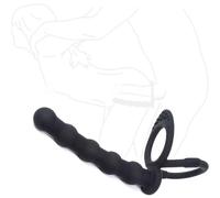 Kit elastico nero in silicone regolabile Regalo di coppia palestra portatile multifunzionale - Q