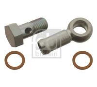 Kit elementi montaggio, corpo termostato 30076 FEBI BILSTEIN per MERCEDES-BENZ