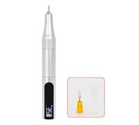 Kit elettrico per unghie ricaricabile senza fili, 2 in 1, lima elettrica per unghie in gel acrilico, rimozione gel, manicure e pedicure con velocità regolabili (D)
