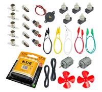 Kit Elettrico Scolastico Avanzato Esperimenti Scientifici per Bambini Circuiti