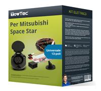 Kit elettrico uni 13 poli adatto per MITSUBISHI Space Star, 98- TowTec Nuovo