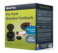 Kit elettrico universale 13 poli adatto per FORD Mondeo Fastback 93- TowTec Top