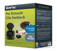 Kit elettrico universale 13 poli adatto per RENAULT Clio fastback 98- TowTec Top