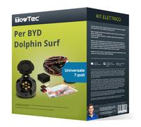 Kit elettrico universale 7 poli adatto per BYD Dolphin Surf, 25- TowTec Nuovo