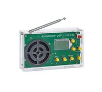 Kit Elettronico Completo per Radio DIY con Frequenza Regolabile 87-108 MHz, Display Digitale, Progetto di Saldatura e Saldatore.