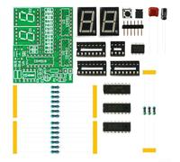 Kit elettronico di allenamento con timer da 99 secondi e circuito stampato per esercitazioni di saldatura
