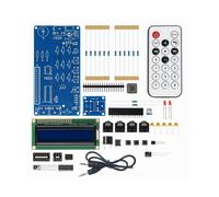Kit Elettronico DIY per Decodificatore A Infrarossi del Codice Morse A 5 V CC, Esperimento Scientifico Divertente con Circuito Stampato e Involucro