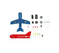 Kit Elettronico DIY Piccolo Aeroplano CD4017 Lampada A Flusso Esercizio di Saldatura Kit di Assemblaggio Elettronico LED Lampeggiante PCB