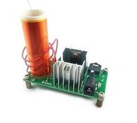 Kit elettronico fai da te con mini bobina al plasma da 15 W con ingresso di alimentazione CC 15 24 V, jack audio da 3 5 mm per audio mobile e computer