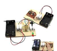 Kit elettronico, Kit elettronico educativo per trasmettitore wireless, Costruisci una macchina telegrafica, Esperimenti scientifici sui circuiti elettrici per bambini Progetto di ingegneria fai-da-te