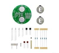 Kit elettronico per principianti fai da te per la pratica di saldatura 3V | Apprendimento strutturato, etichette PCB chiare, tecniche essenziali, pratica sicura, incentrato sui principianti